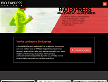 Tablet Screenshot of bioexpressacademia.com